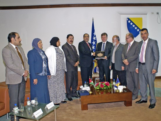 Members of the Committee on Foreign Affairs of the Parliament of Jordan spoke with Members of the Committee on Foreign Affairs of the House of Representatives of the Parliamentary Assembly of BiH (BiH PA)